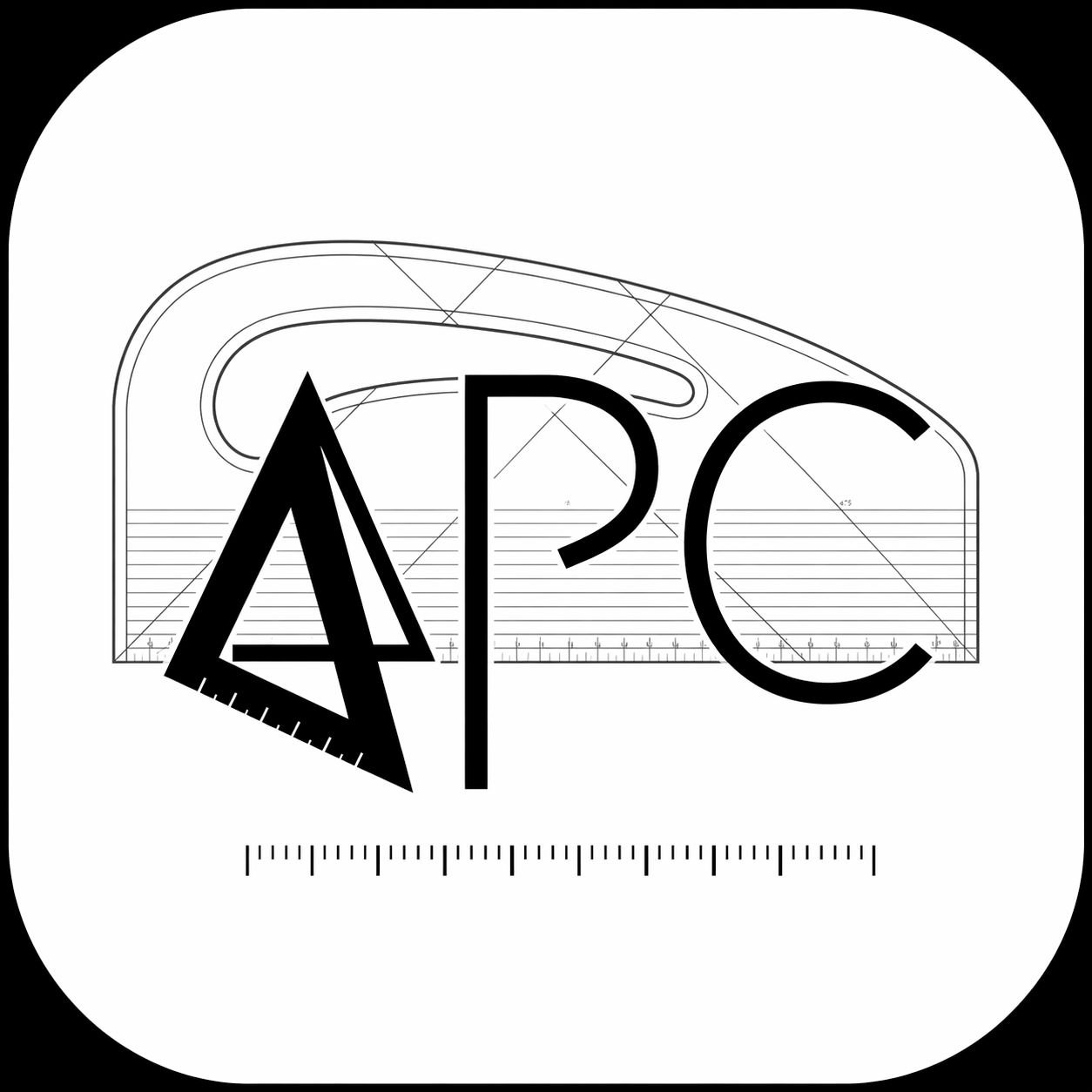 A Pattern Cutter Logo