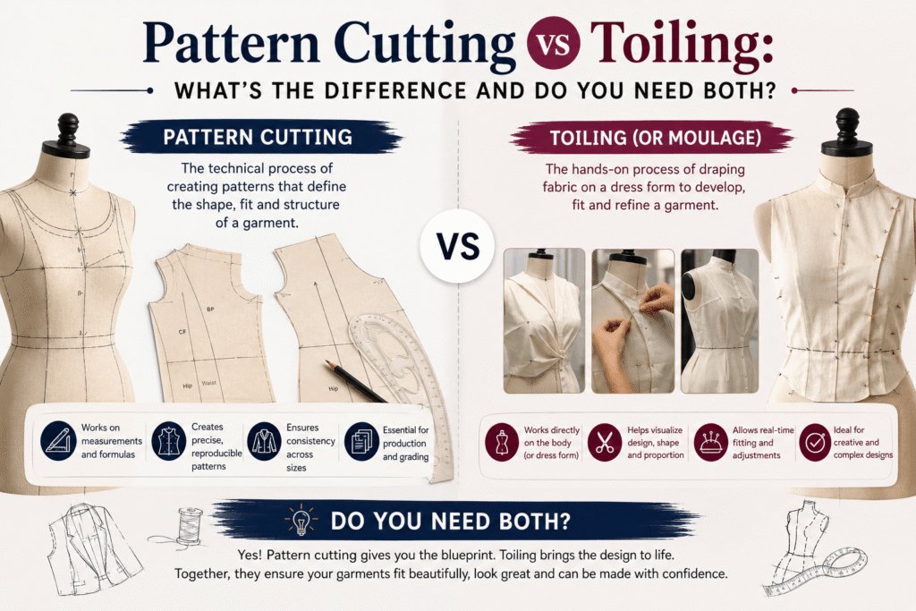 Pattern Cutting vs Garment Grading What’s the Difference