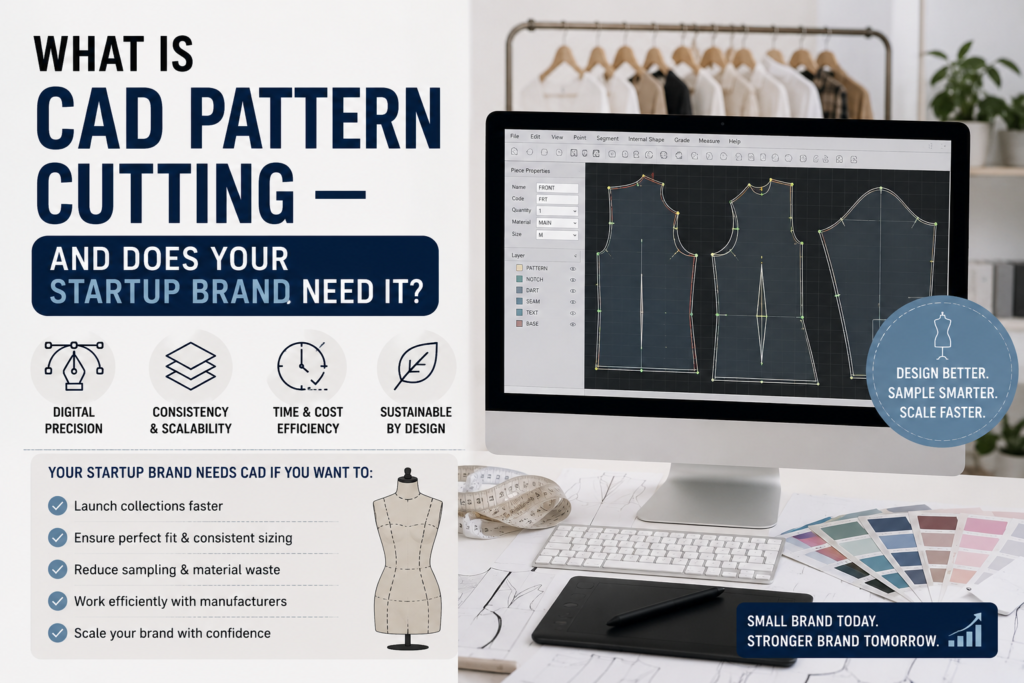 What is CAD Pattern Cutting — and Does Your Startup Brand Need It